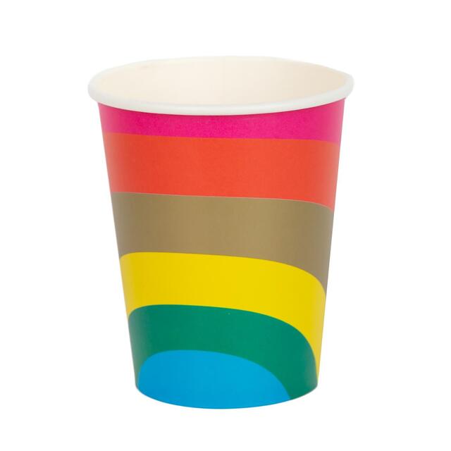 Talking Tables Rainbow Paper Party Cups thumbnail 2