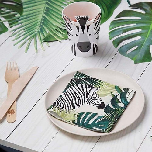 Talking Tables Zebra Paper Party Cups thumbnail 4