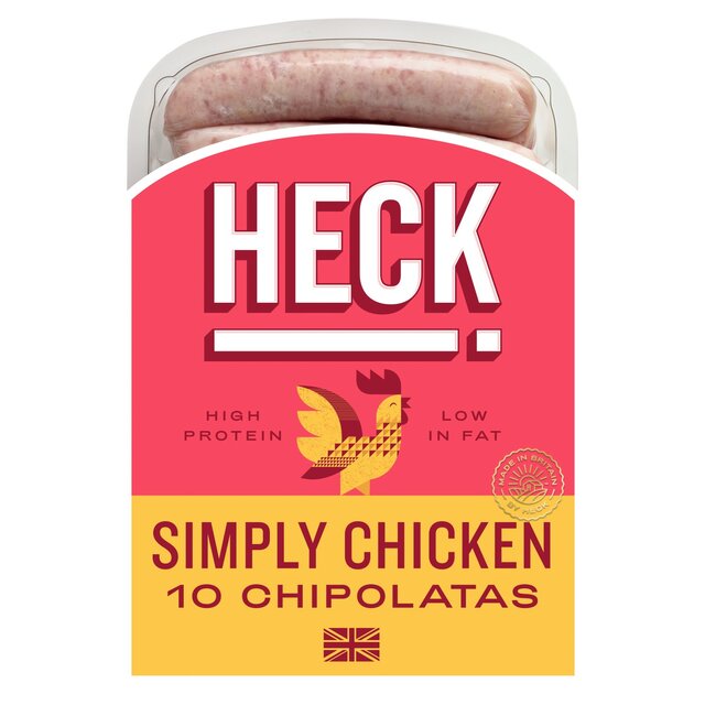 HECK Simply Chicken 10 Chipolatas