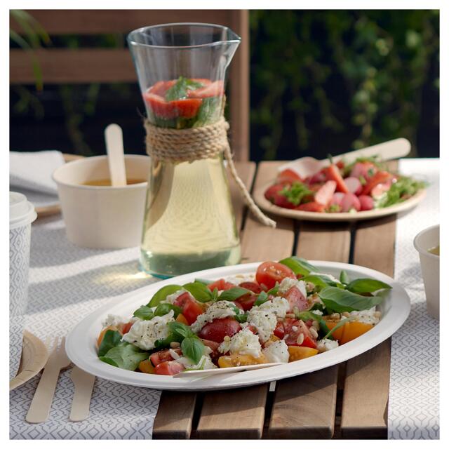 White Microwaveable Buffet Platters thumbnail 3