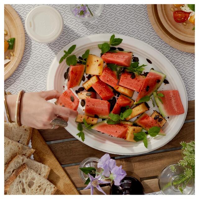 White Microwaveable Buffet Platters thumbnail 4