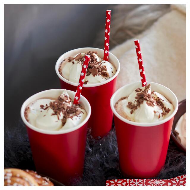 Red & White Recyclable Paper Straws thumbnail 5