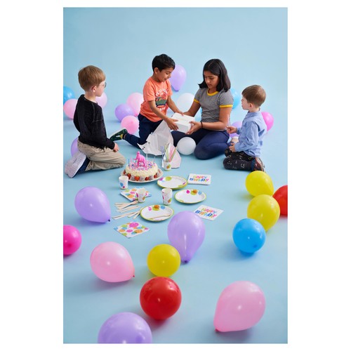 Balloons Recyclable Paper 22cm Plates thumbnail 5