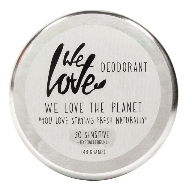 We Love The Planet Natural Deodorant Cream Sensitive