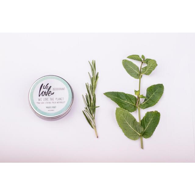 We Love The Planet Natural Deodorant Cream Mint thumbnail 2