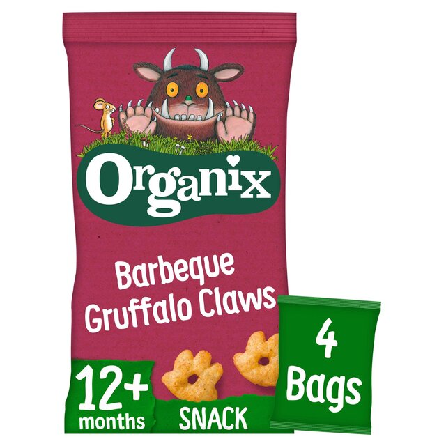 Organix BBQ Gruffalo Claws Toddler Snacks Multipack 12 months+
