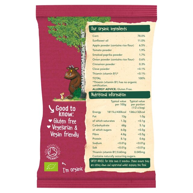 Organix BBQ Gruffalo Claws Toddler Snacks Multipack 12 months+ thumbnail 3