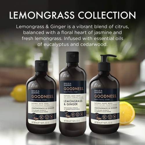 Baylis & Harding Goodness Lemongrass & Ginger Hand Wash thumbnail 4
