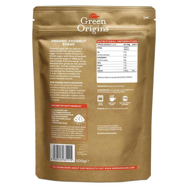 Green Origins Organic Coconut Sugar thumbnail 3