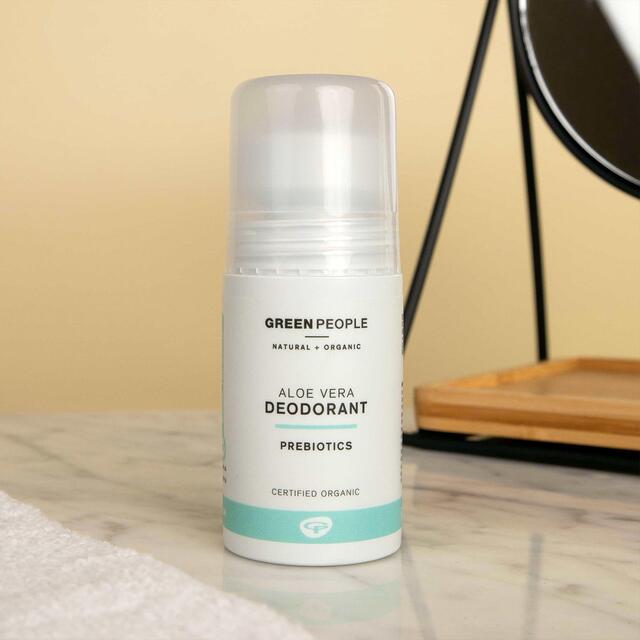 Green People Organic Roll On Deodorant Aloe Vera, Vegan thumbnail 2