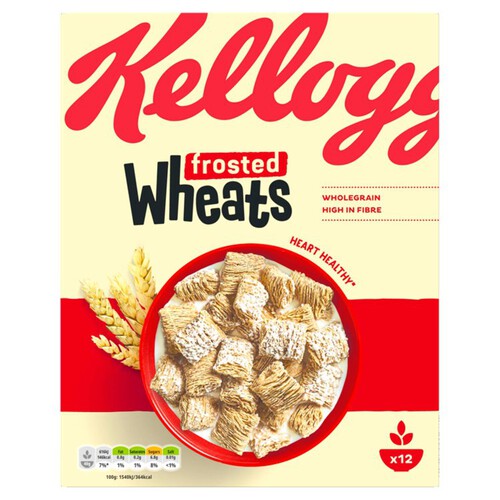 Kellogg's Frosted Wheats Breakfast Cereal thumbnail 2