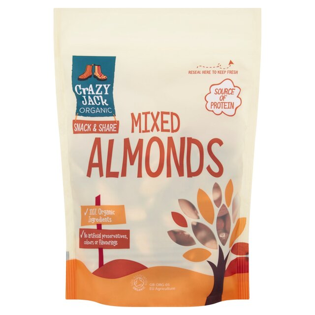 Crazy Jack Organic Mixed Almonds