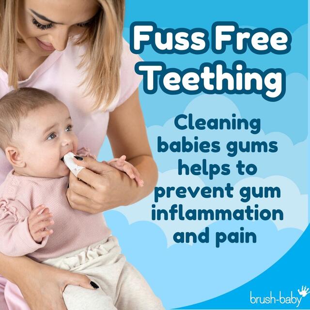 Brush-Baby Teething Wipes thumbnail 3