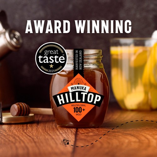Hilltop Honey Manuka MGO100+ Honey thumbnail 5