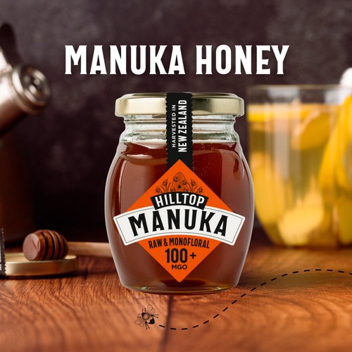 Hilltop Honey Manuka MGO100+ Honey thumbnail 8