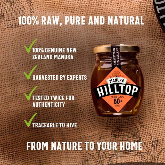 Hilltop Honey Manuka MGO50+ Honey thumbnail 4