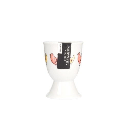 KitchenCraft Porcelain Chicks Egg Cup thumbnail 3