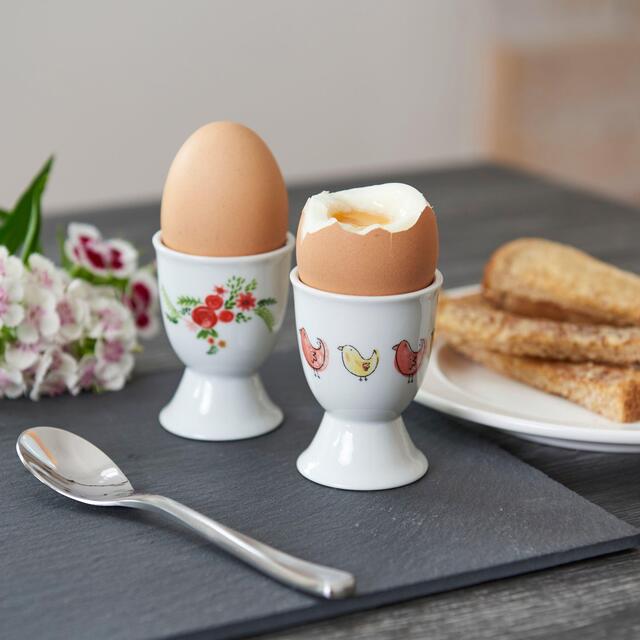 KitchenCraft Porcelain Chicks Egg Cup thumbnail 4