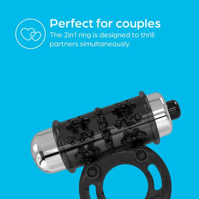 So Divine Thriller 2 in 1 vibrating Ring thumbnail 3