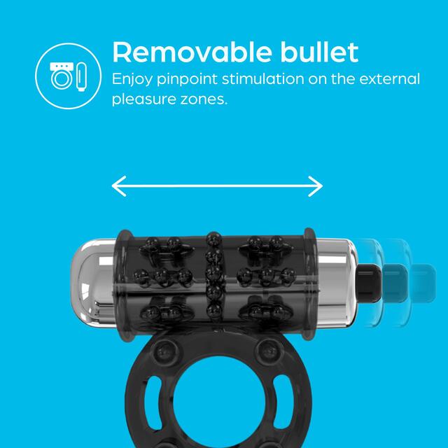 So Divine Thriller 2 in 1 vibrating Ring thumbnail 4