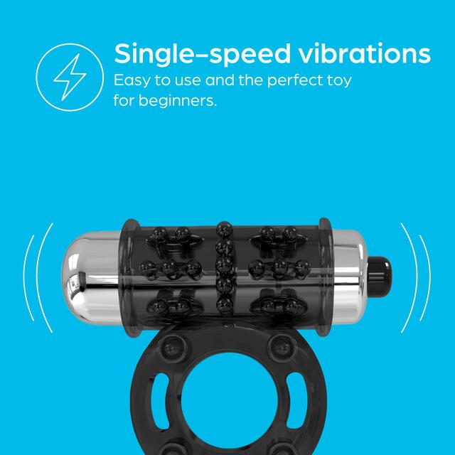 So Divine Thriller 2 in 1 vibrating Ring thumbnail 5