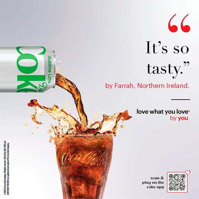 Diet Coke Sublime Lime thumbnail 2