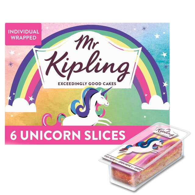 Mr Kipling Unicorn Slices