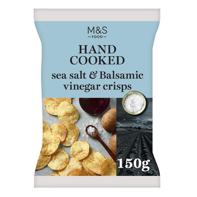 M&S Hand Cooked Sea Salt & Vinegar Crisps