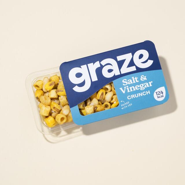 Graze Vegan Salt & Vinegar Crunchy Mixed Snacks thumbnail 2