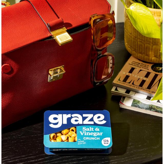 Graze Vegan Salt & Vinegar Crunchy Mixed Snacks thumbnail 3
