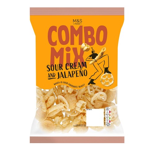 M&S Sour Cream & Jalapeno Combo Mix thumbnail 2