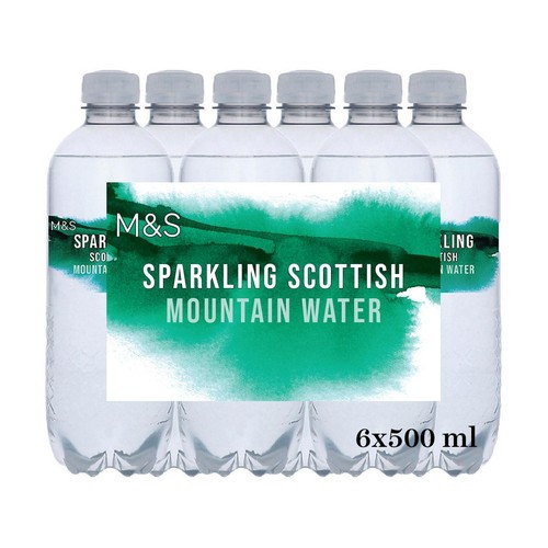 M&S Sparkling Scottish Mountain Water
