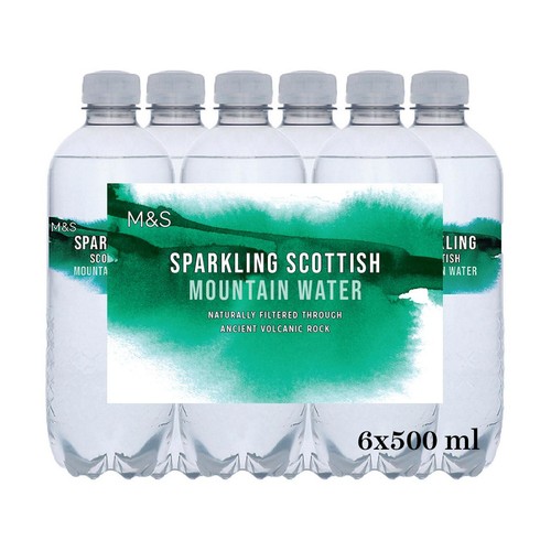 M&S Sparkling Scottish Mountain Water thumbnail 2