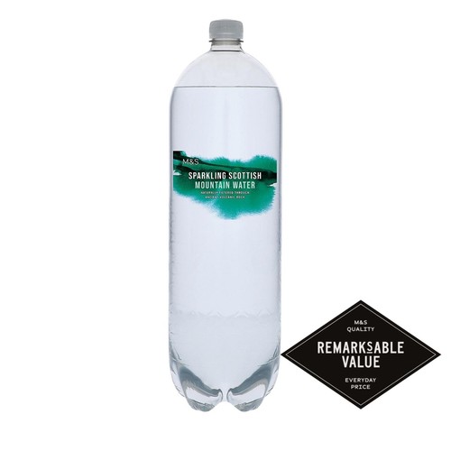 M&S Sparkling Scottish Mountain Water thumbnail 2