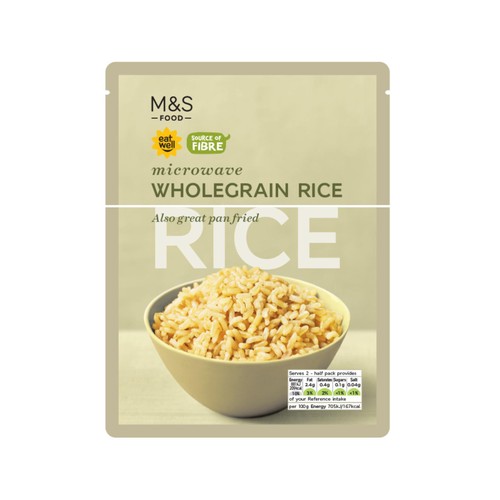 M&S Microwave Wholegrain Rice thumbnail 2