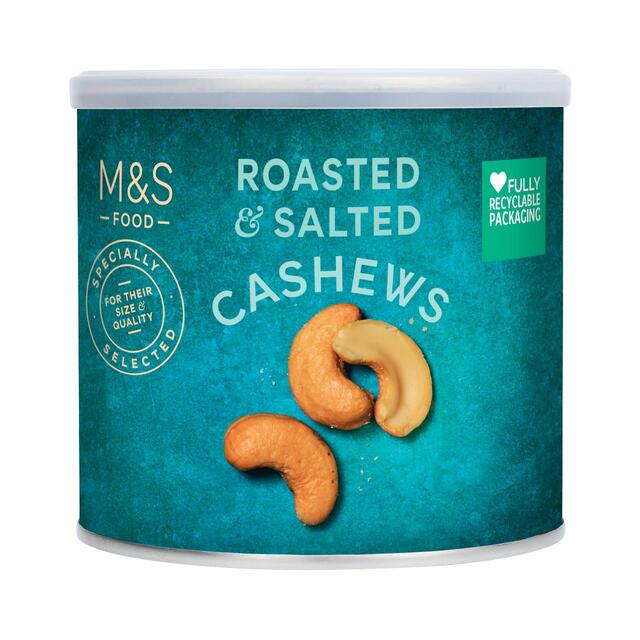 M&S Roasted & Salted Cashew Tin