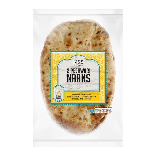 M&S 2 Peshwari Naans thumbnail 2