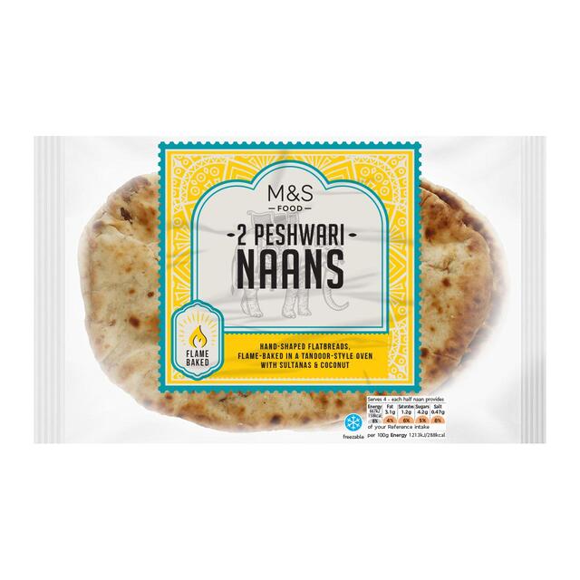 M&S 2 Peshwari Naans thumbnail 2