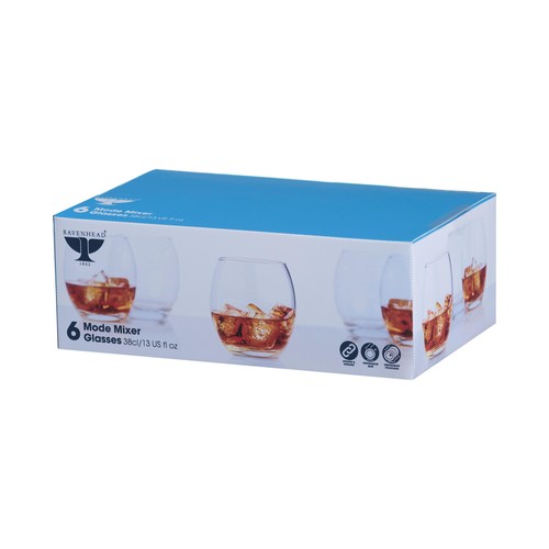 Ravenhead Mode Mixer Tumbler Glasses, 380ml thumbnail 2