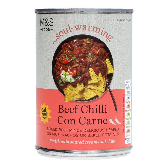 M&S Chilli Con Carne