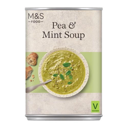 M&S Pea & Mint Soup