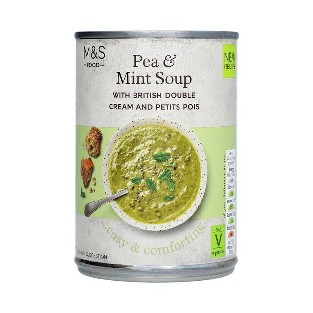 M&S Pea & Mint Soup