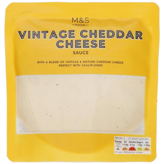 M&S Vintage Cheddar Cheese Sauce