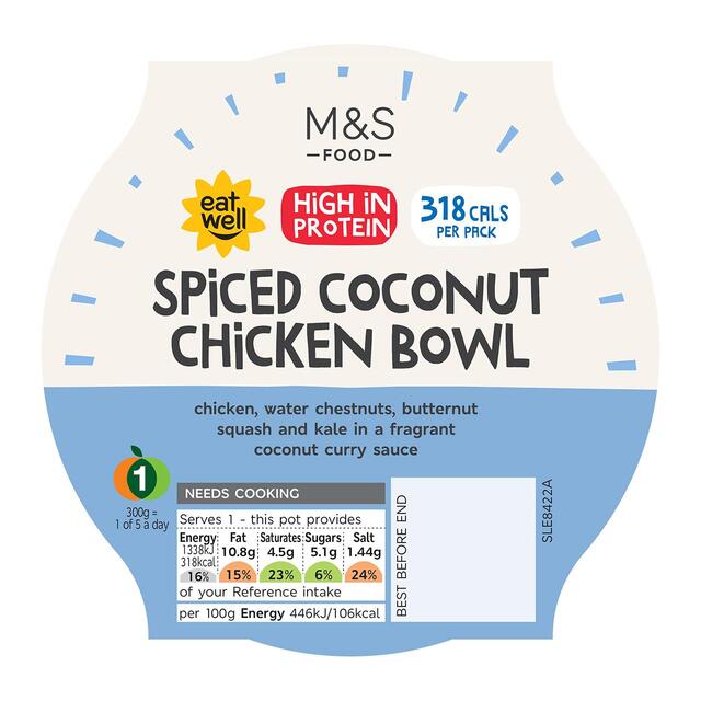 M&S Count On Us Coconut Chicken Bowl thumbnail 2