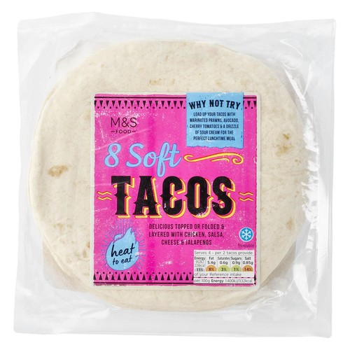 M&S Small Soft Tacos