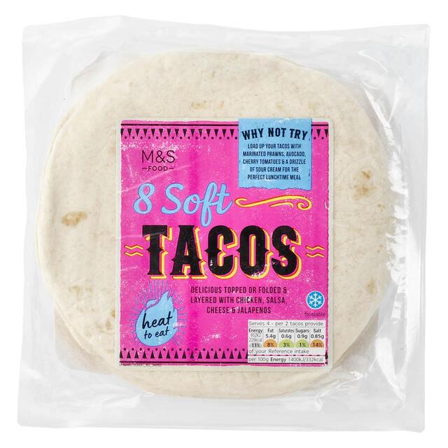 M&S Small Soft Tacos