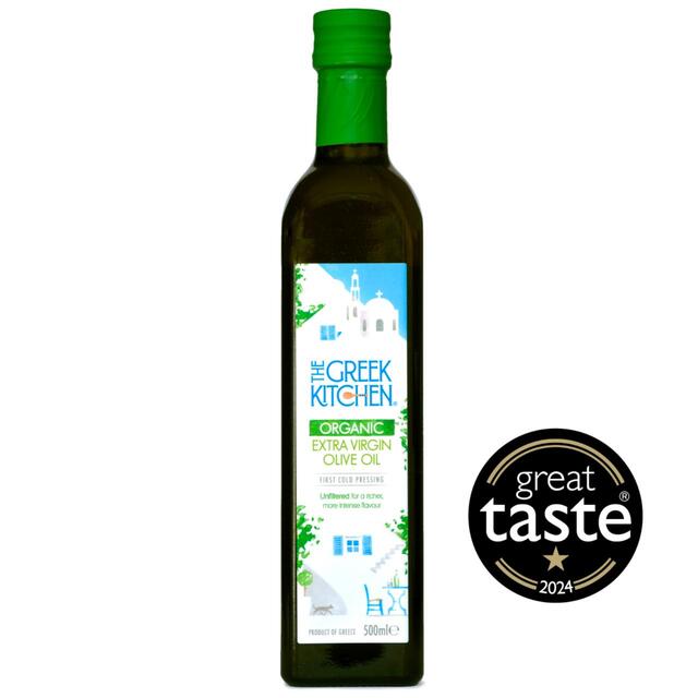 The Greek Kitchen Organic Unfiltered Extra Virgin Olive Oil