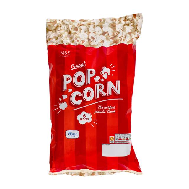 M&S Sweet Popcorn Multipack