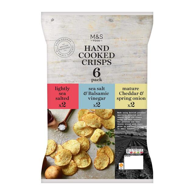 M&S Assorted Hand Cooked Crisps Multipack thumbnail 2