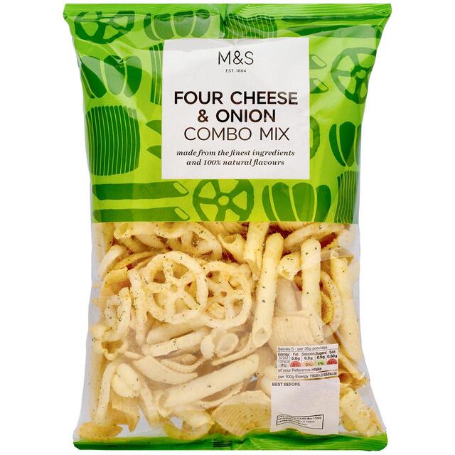 M&S Four Cheese & Onion Combo Mix